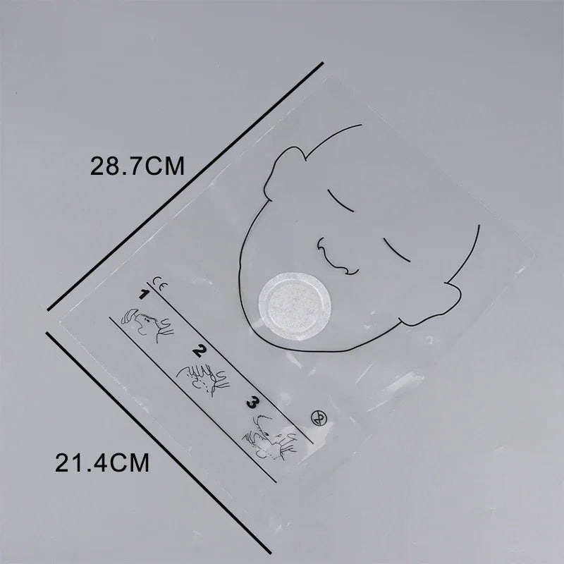 30-Pc Disposable CPR Face Shield Roll | First Aid Training Mask CPR Training Mask QXL