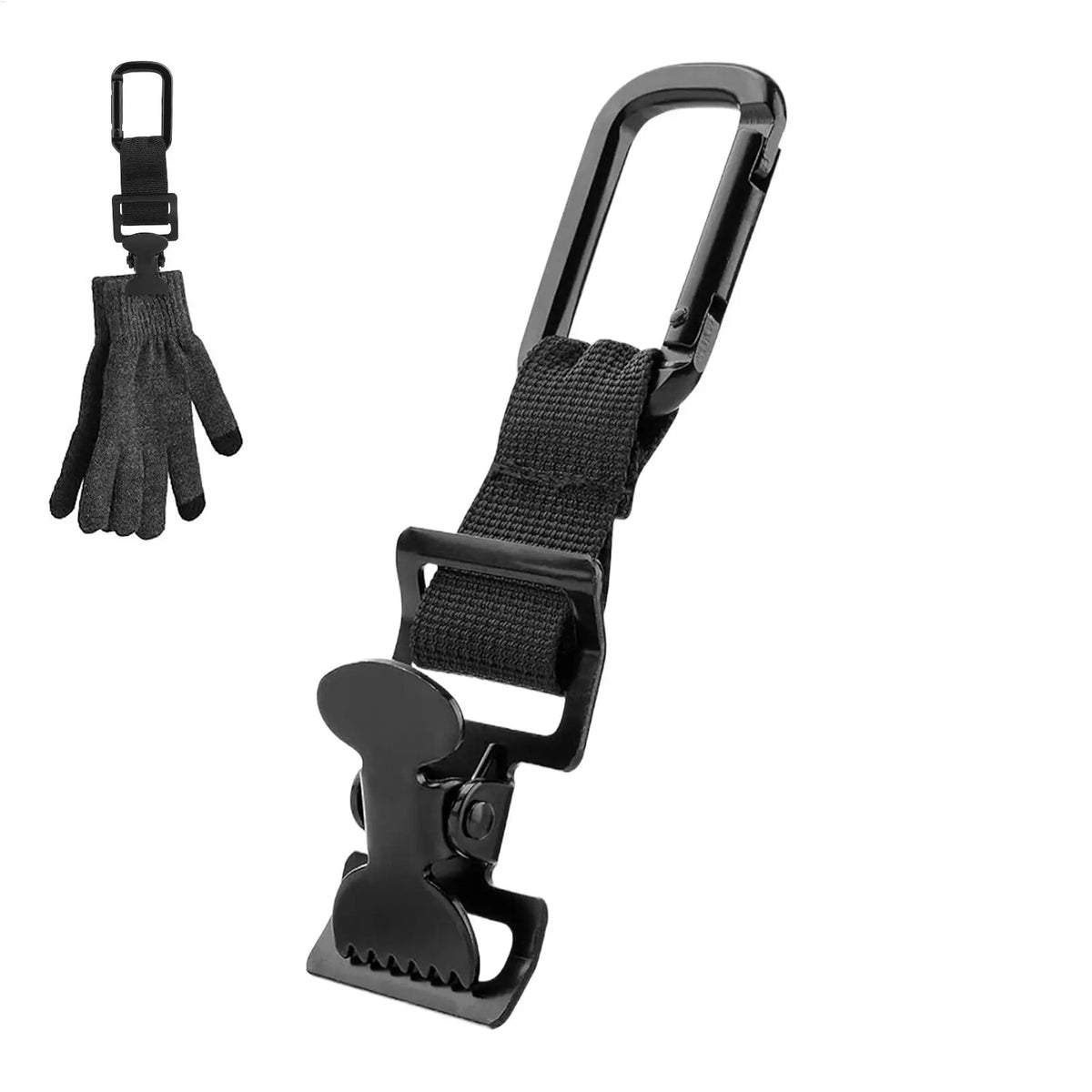 Heavy-Duty Serrated Work Glove Clip & Belt Hanger Holder Glove Clip Holder QXL
