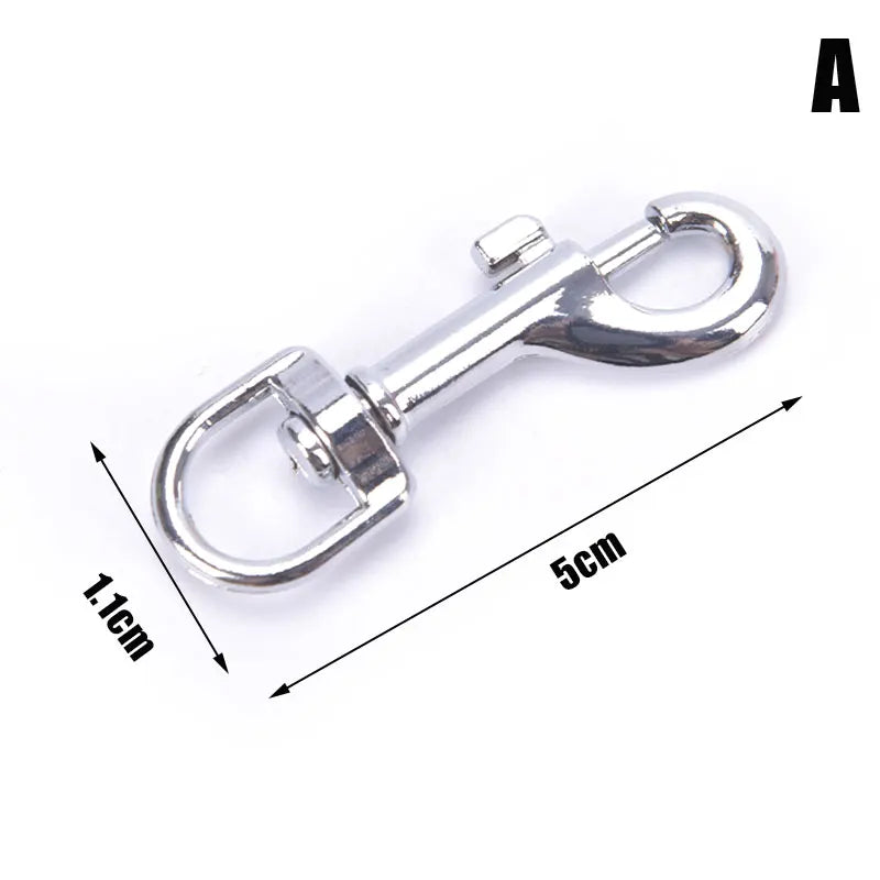 Metal Dog Collar Leash Buckle Hardware Set | Swivel Clip Pet Collar Hardware QXL A