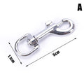 Metal Dog Collar Leash Buckle Hardware Set | Swivel Clip Pet Collar Hardware QXL A