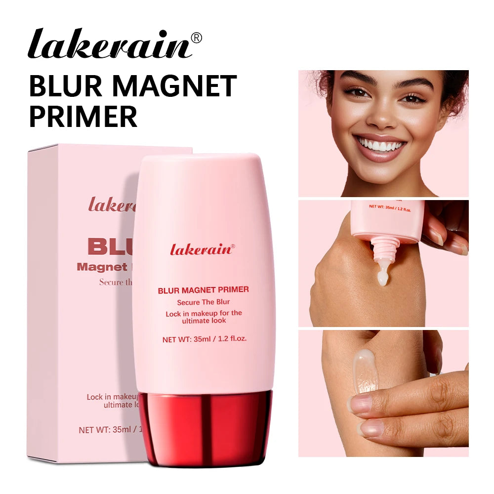 Lakerain Blur Magnet Primer | Matte, Pore-Blurring, Moisturizing Makeup Primer QXL