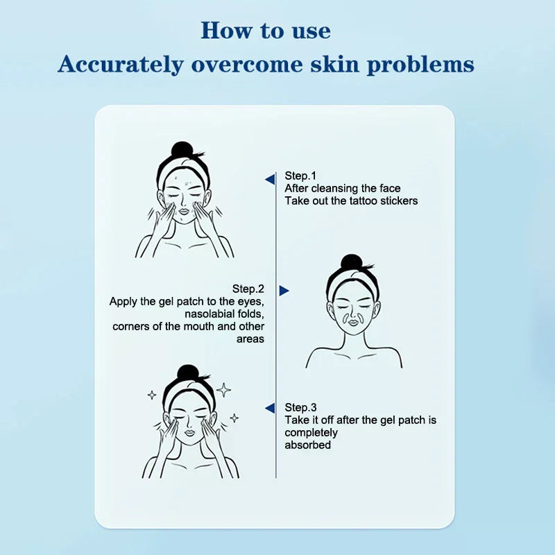 Recombinant Collagen Face Patches | Lift & Smooth Skin Collagen Face Patch QXL