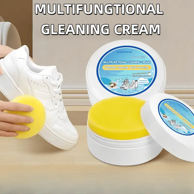 White Shoe Cleaner Paste | Whitening & Stain Remover Shoe Cleaner Paste QXL