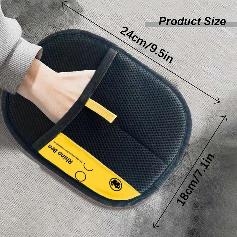 Electrostatic Pet Hair Remover Glove for Cats & Dogs Pet Grooming Glove QXL