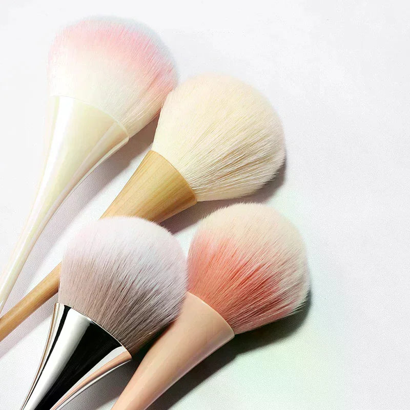 Large Fluffy Nail Dust Brush | Salon Manicure Cleaning Brush Nail Dust Brush QXL
