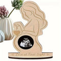 Wooden Baby Sonogram Photo Frame | Expectant Mom Keepsake Gift Sonogram Photo Frame QXL B369 1pcs