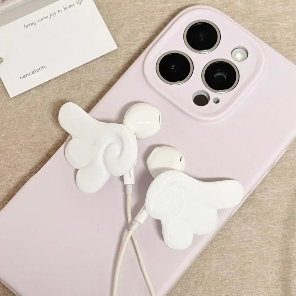 3D Angel Wing Headphone Decorations | Removable DIY Accessory Headphone Decoration QXL