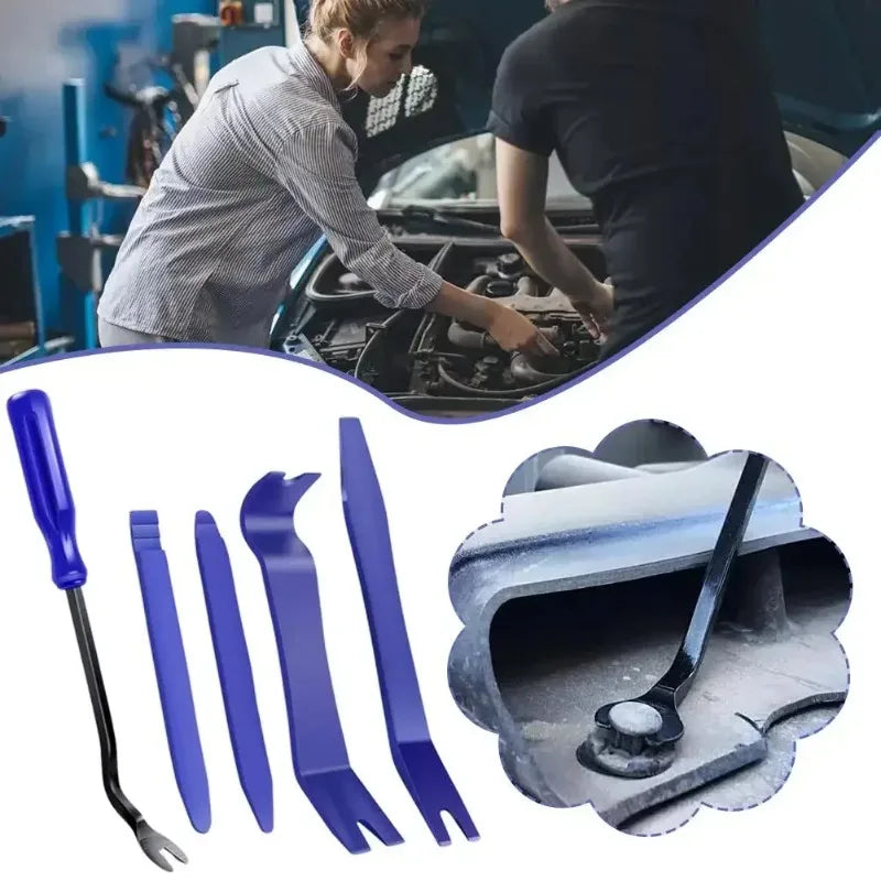 5-Piece Car Trim Pry Tool Set | Door Panel & Audio Removal Car Trim Pry Tool Set QXL