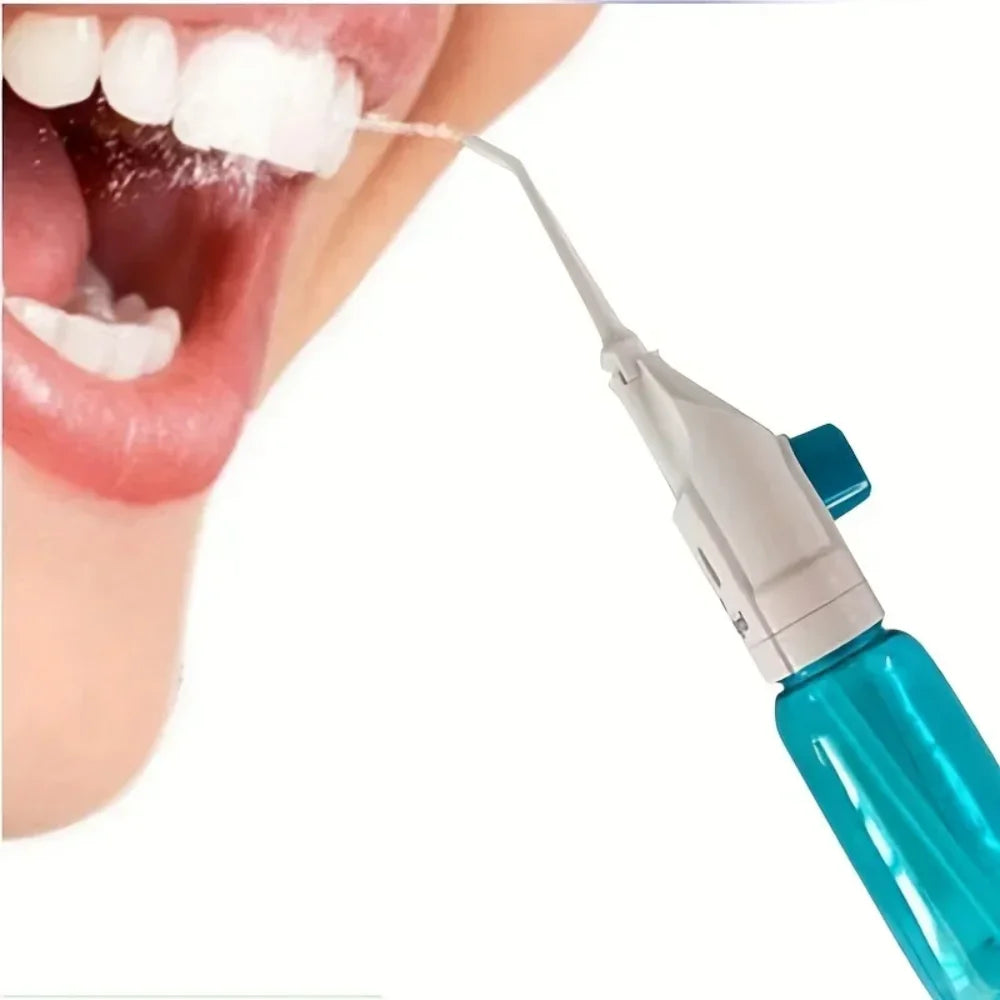 Portable Manual Water Flosser | Travel Oral Irrigator Manual Water Flosser QXL