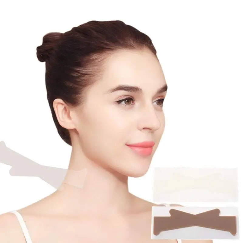 20-Pack Invisible Face & Neck Lifting Tape | Waterproof Face Lifting Tape QXL