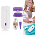 Blue-Light Induction Rotary Epilator | Face Leg Bikini Rotary Epilator QXL White