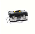 17-Inch Heavy Duty Portable Tool Box with Removable Tray Portable Tool Box QXL small 4