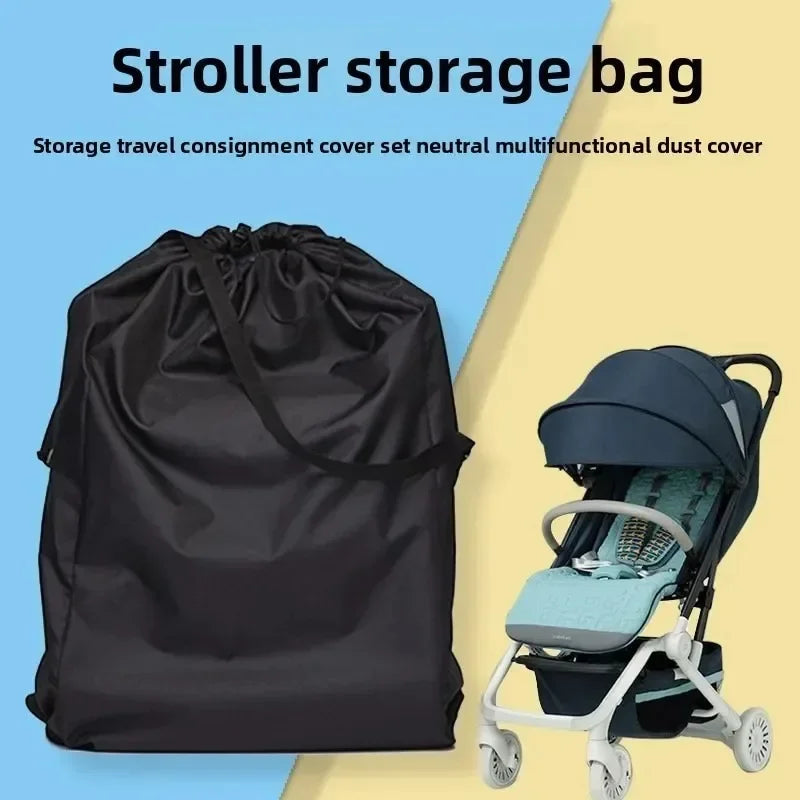 Universal Baby Stroller Storage Bag & Dustproof Cover Stroller Storage Bag QXL