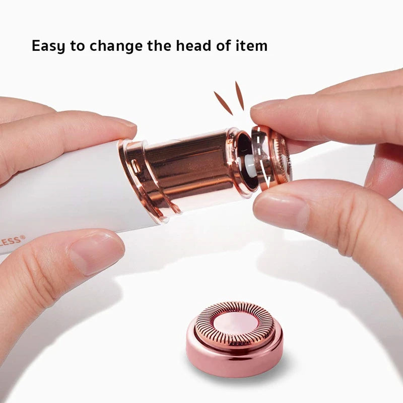 Lipstick-Shaped Facial & Body Hair Remover for Women Facial Hair Remover QXL