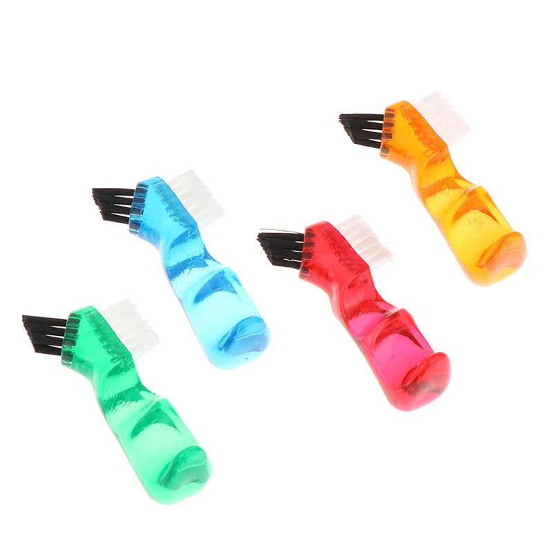 Dual-Head Denture Cleaning Brush | Ergonomic Non-Slip Handle Denture Cleaning Brush QXL