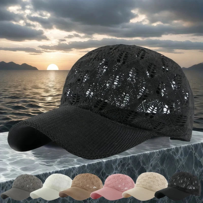 Breathable Mesh Outdoor Sun Hat | Unisex Sports Cycling Cap Outdoor Sports Cap QXL