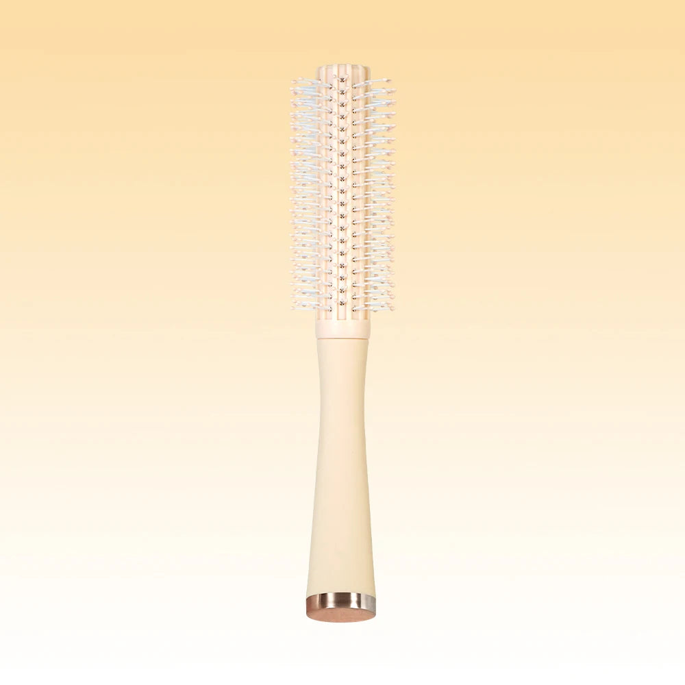 K.H.Lina Volumizing Round Comb – Curl, Blow Dry & Massage Round Styling Comb QXL 9716-coffee-02