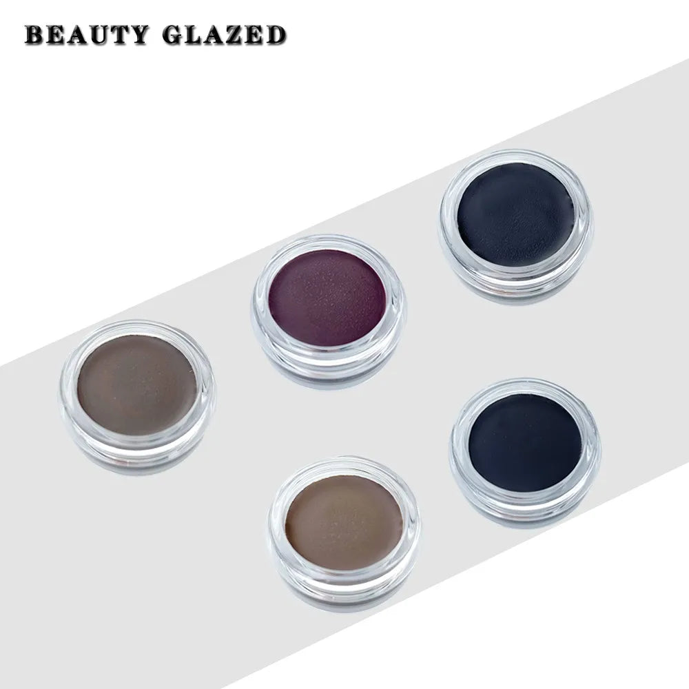 Beauty Glazed 5-Color Matte Waterproof Liquid Eyebrow Gel Liquid Eyebrow Gel QXL