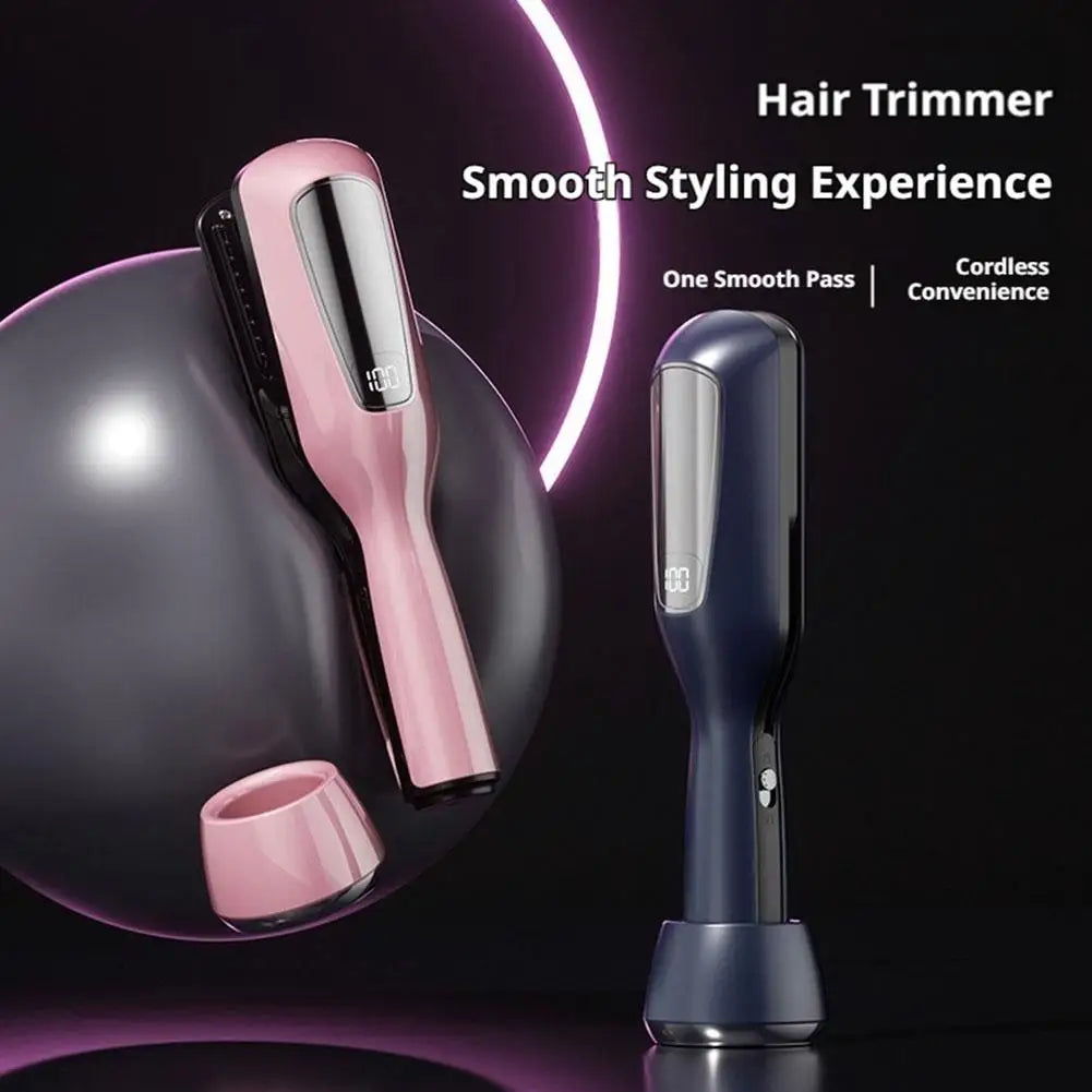 2-in-1 Negative Ion Split End Trimmer & Hair Straightener Hair Straightener Trimmer QXL