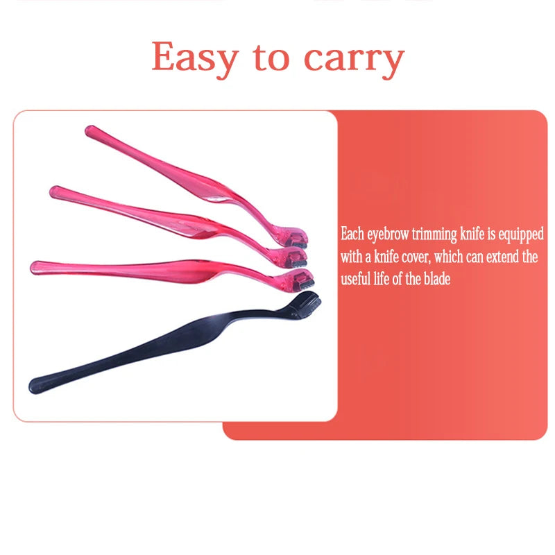 Mini Eyebrow Razor Shaper | Precision Face Hair Trimmer 1/3 Pk Eyebrow Razor QXL