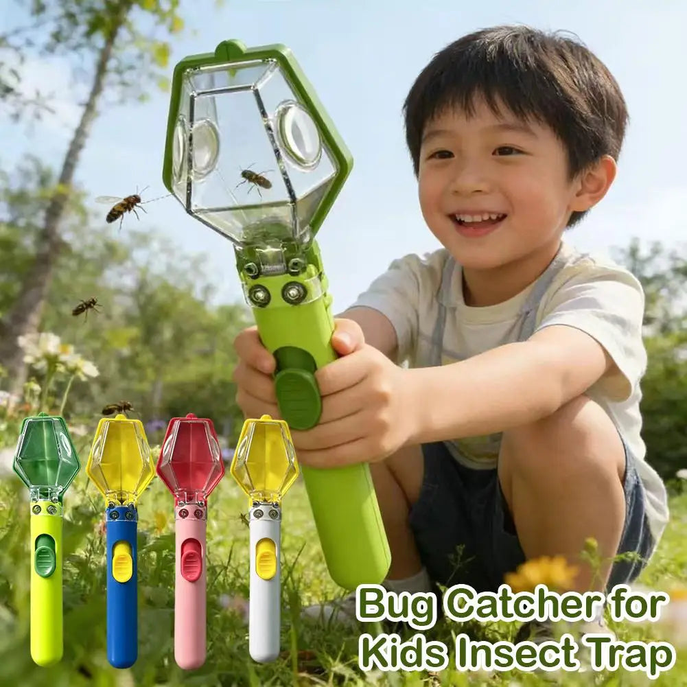 Kids Bug Catcher & Insect Observation Box with Magnifying Lens Kids Insect Explorer Toy QXL