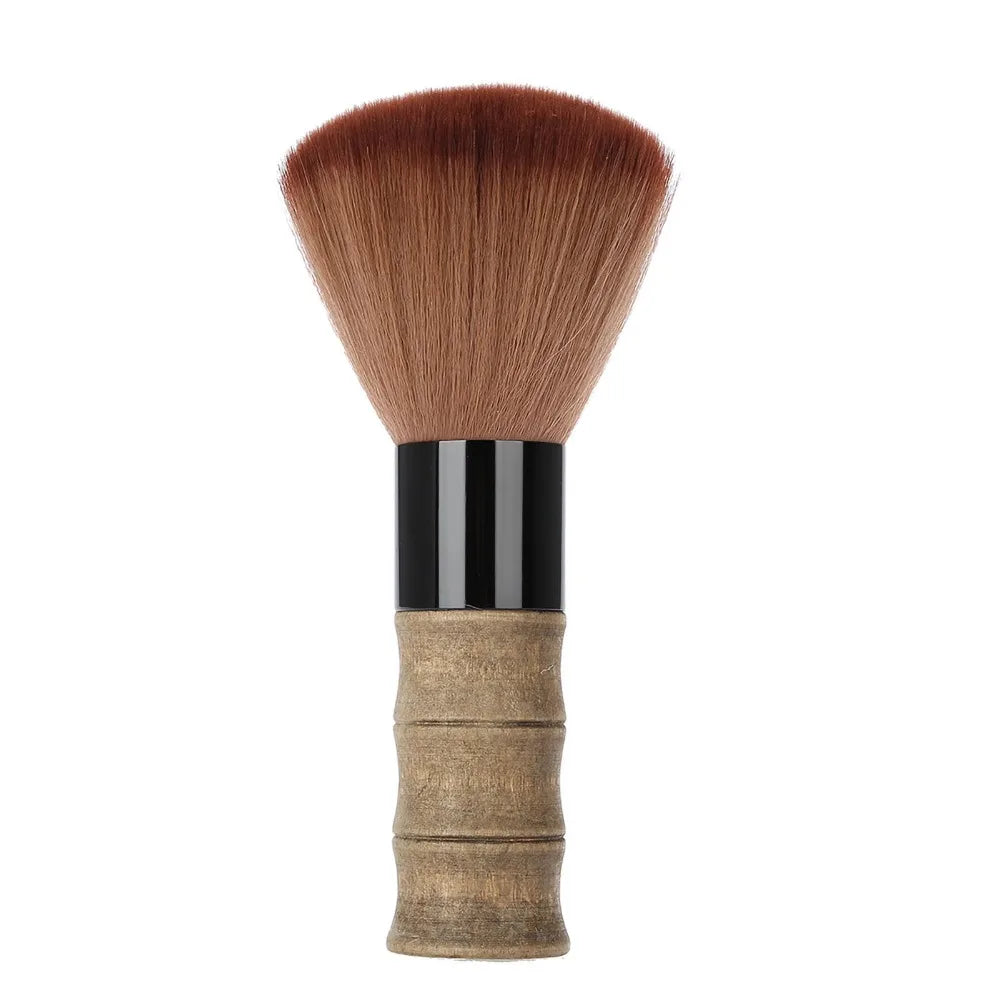 Professional Neck Duster Brush | Wooden Handle Hair Salon Neck Duster Brush QXL
