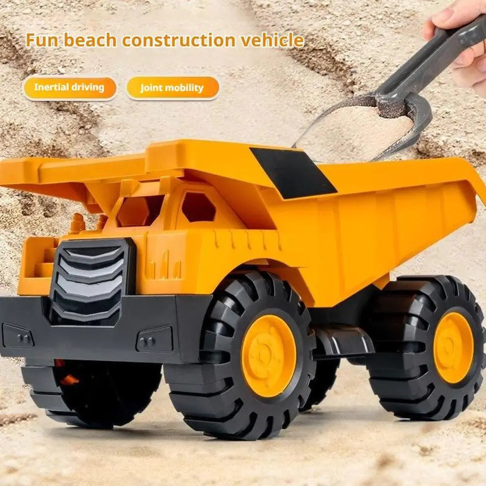 3-in-1 Inertia Construction Truck Toy – Digger & Dump Truck Construction Truck Toy QXL