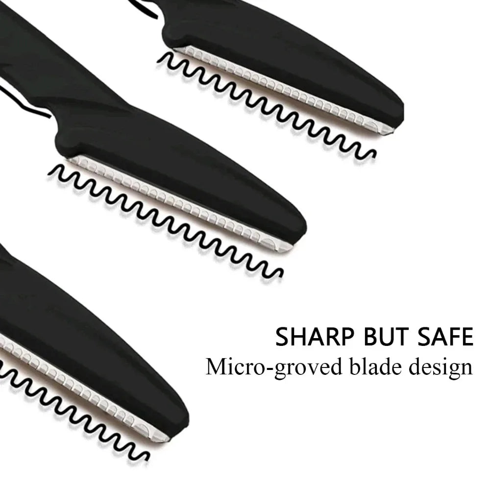 vvocci 100-Pack Eyebrow Razors | Stainless Steel Trimmer Set Eyebrow Razor Set QXL