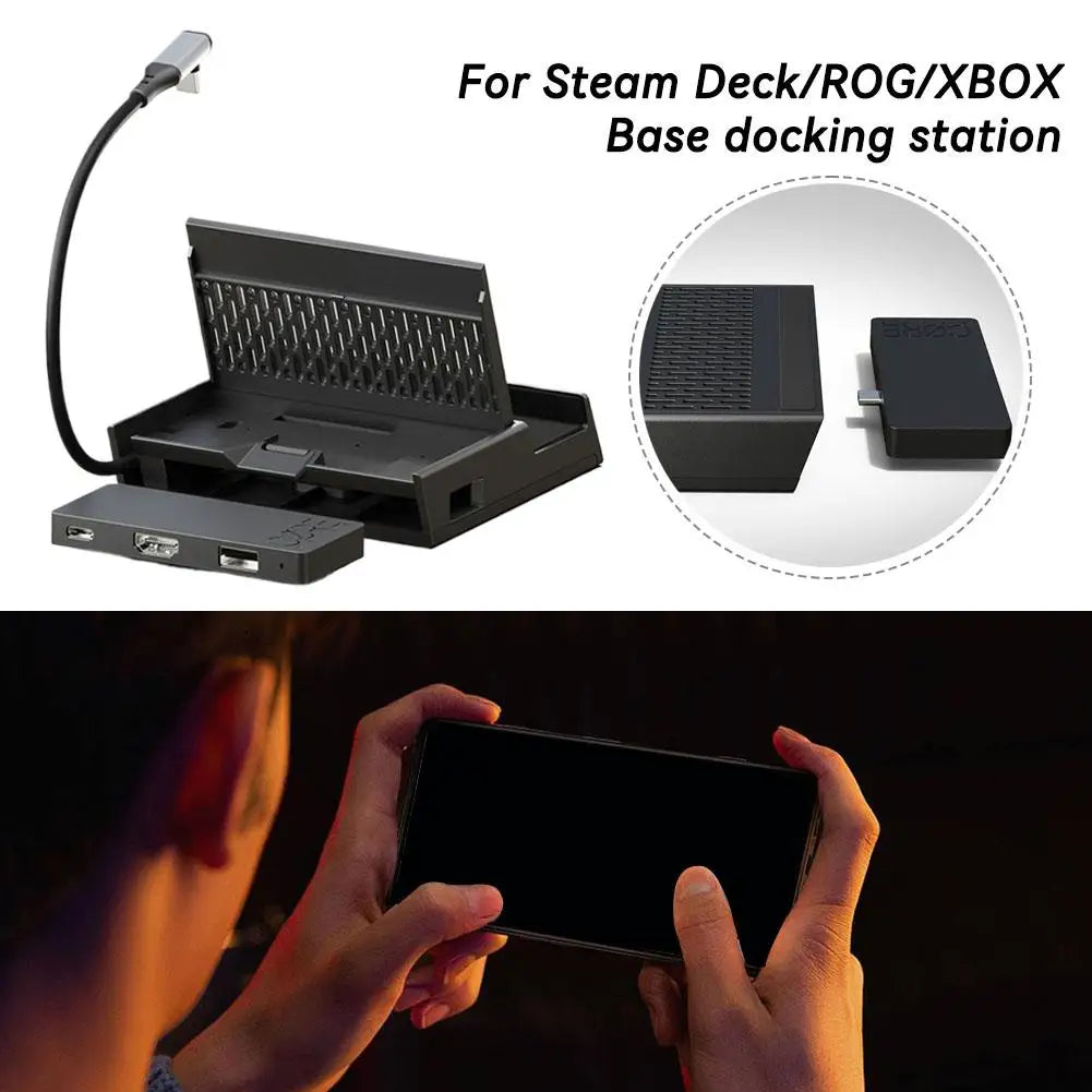 Modular USB-C Dock for Steam Deck, ROG Ally & Xbox Ally Gaming Console Dock QXL