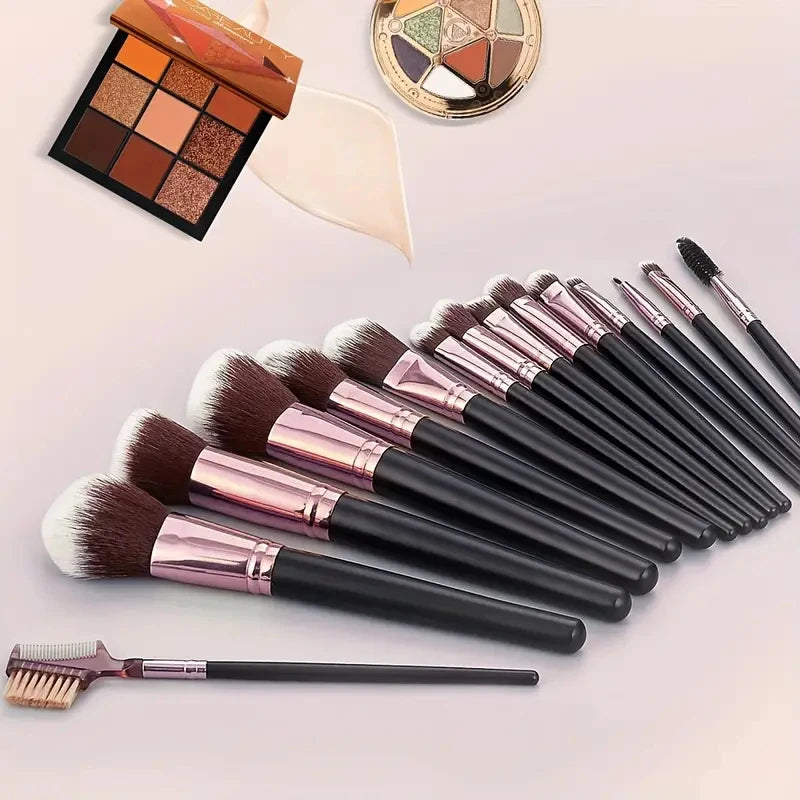 Professional Makeup Brush Set – Foundation, Blush & Eyeshadow Makeup Brush Set QXL