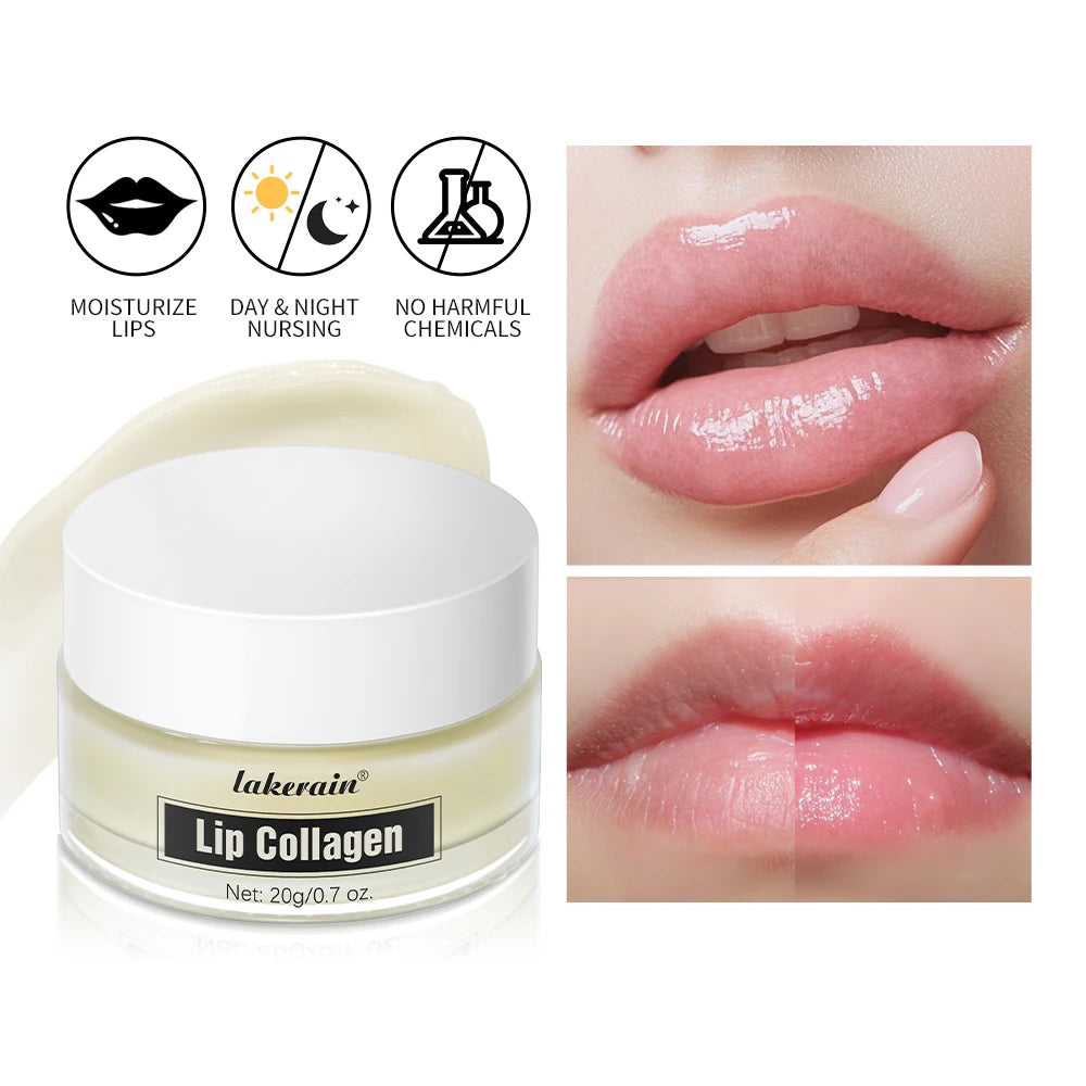 Collagen Lip Mask – Hydrating Overnight Lip Treatment | 20g Collagen Lip Mask QXL