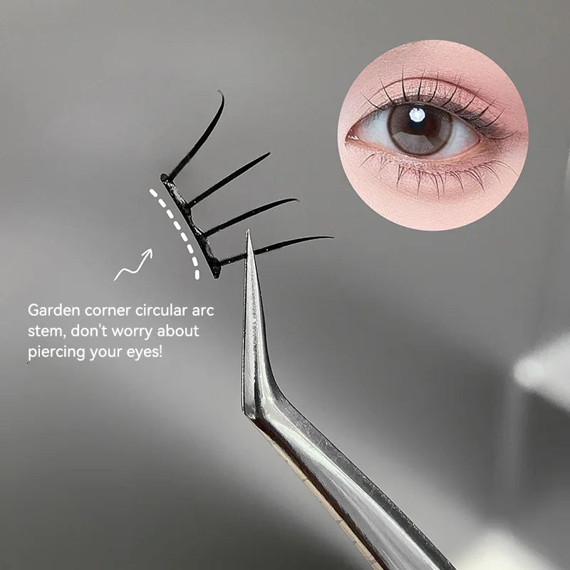 Gege Bear K-Pop Glue-Free False Lashes | Natural & Fluffy False Eyelashes QXL