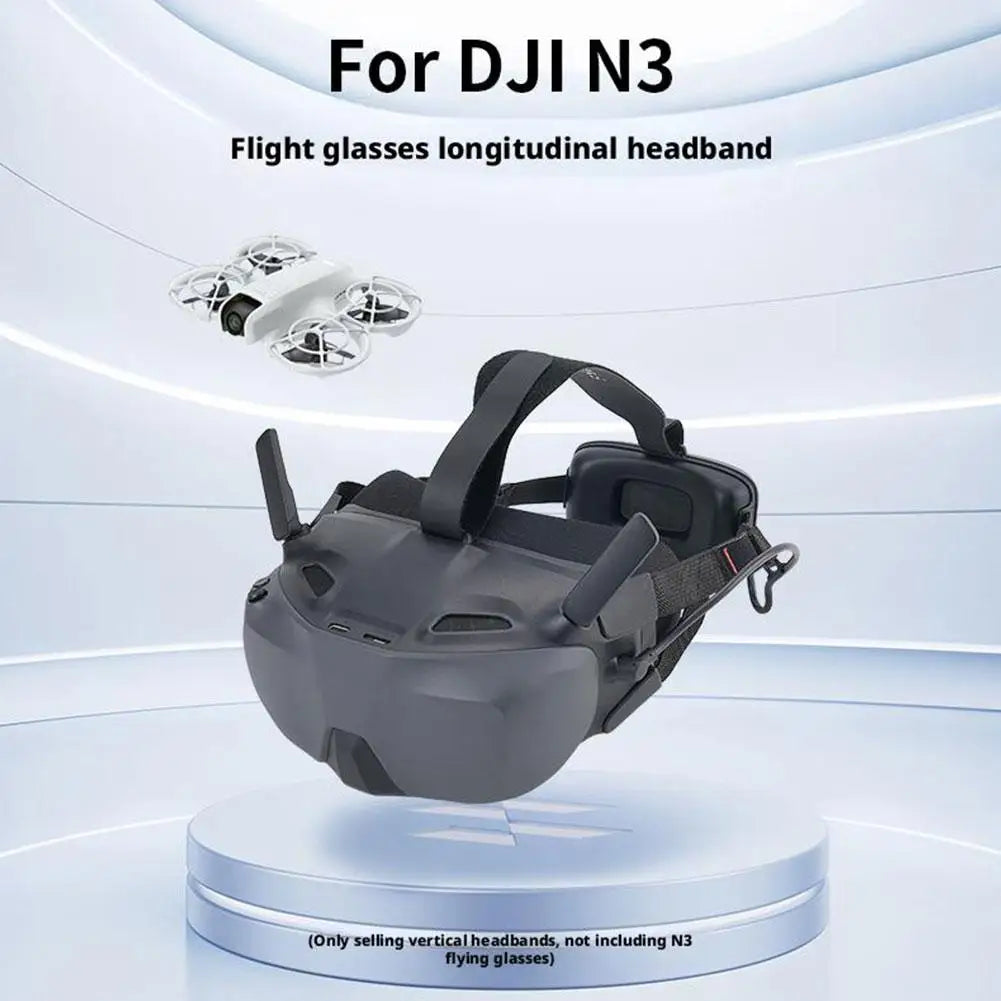 DJI N3 Auxiliary Headband | Comfortable PU Leather Strap Drone Goggle Headband QXL