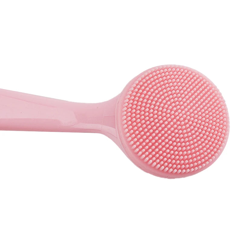Double-Sided Silicone Face Cleansing & Massage Brush Facial Cleansing Brush QXL