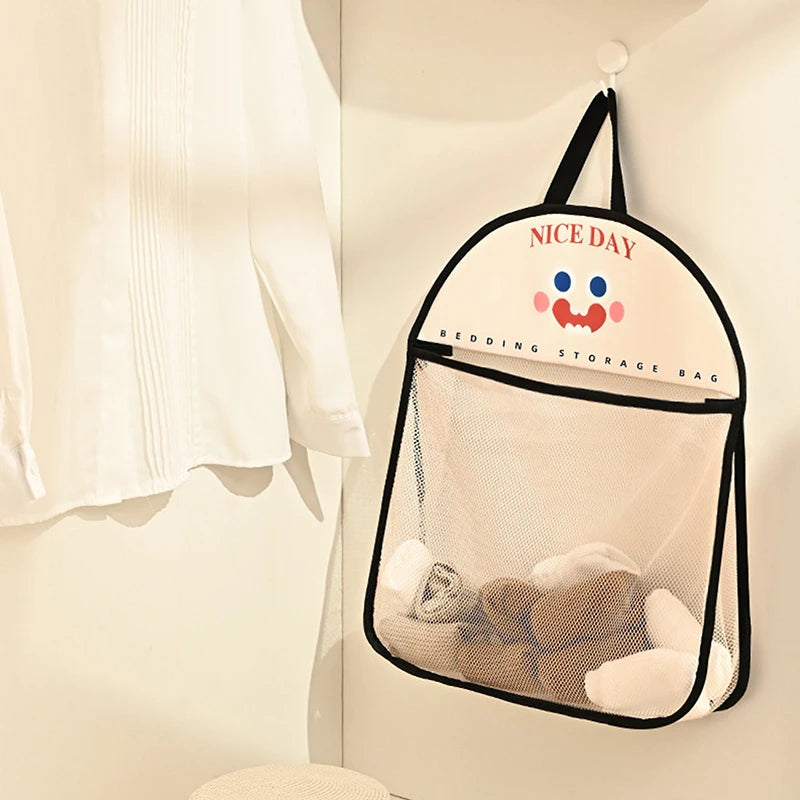 Hanging Mesh Closet Organizer Bag – Clothes, Socks & More Hanging Closet Organizer QXL