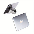 2-Pack Stainless Steel Makeup Mixing Palette | Nail & Eye Art Makeup Mixing Palette QXL 2pcs