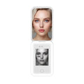 LED Makeup Mirror UV Detection, Dimmable 3-Mode Light, USB-C LED Makeup Mirror QXL A CN