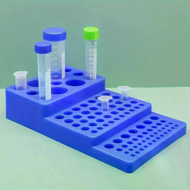Lab Centrifuge Tube Rack 0.2–50ml | PP Test Tube Holder Lab Tube Rack QXL