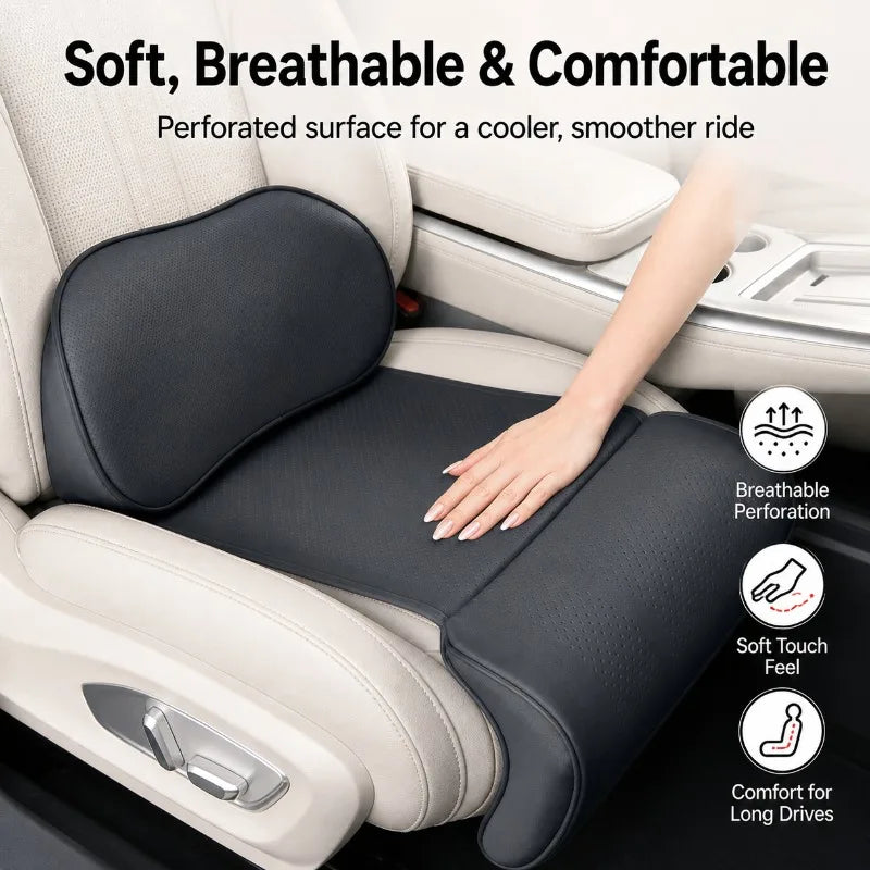 Universal Car Seat Cushion – Lumbar & Leg Support Car Seat Cushion QXL