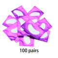 50/100-Pack Under Eye Pads for Lash Extensions | Eye Patches Lash Extension Pads QXL 100PCS Purple