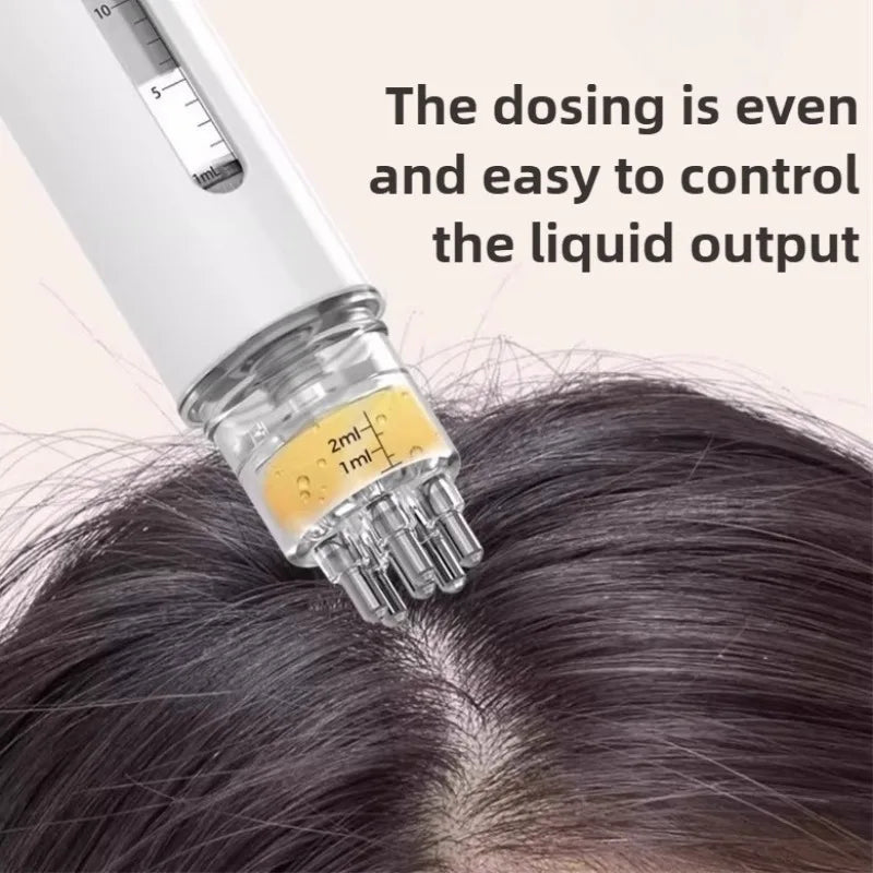 Scalp Applicator Liquid Comb | Essential Oil Massage Tool Scalp Applicator Comb QXL