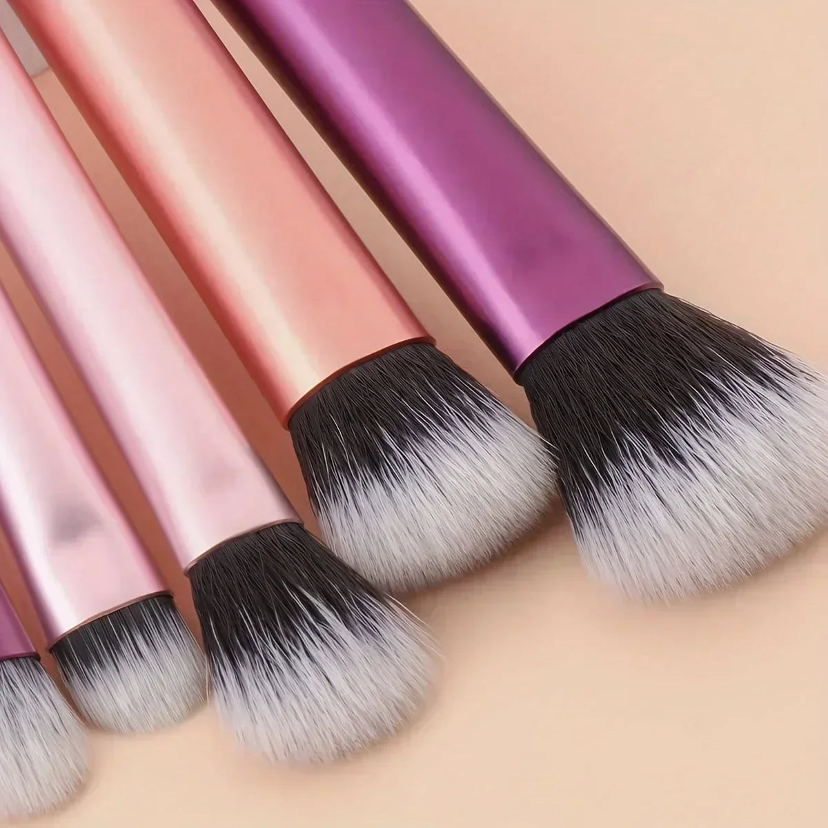 10-Piece Mini Makeup Brush Set – Powder, Eyeshadow & Blush Makeup Brush Set QXL