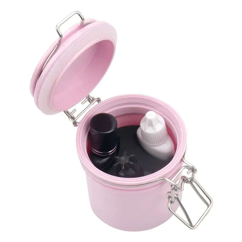 Eyelash Glue Storage Tank | Lash Extension Adhesive Jar Lash Adhesive Storage QXL