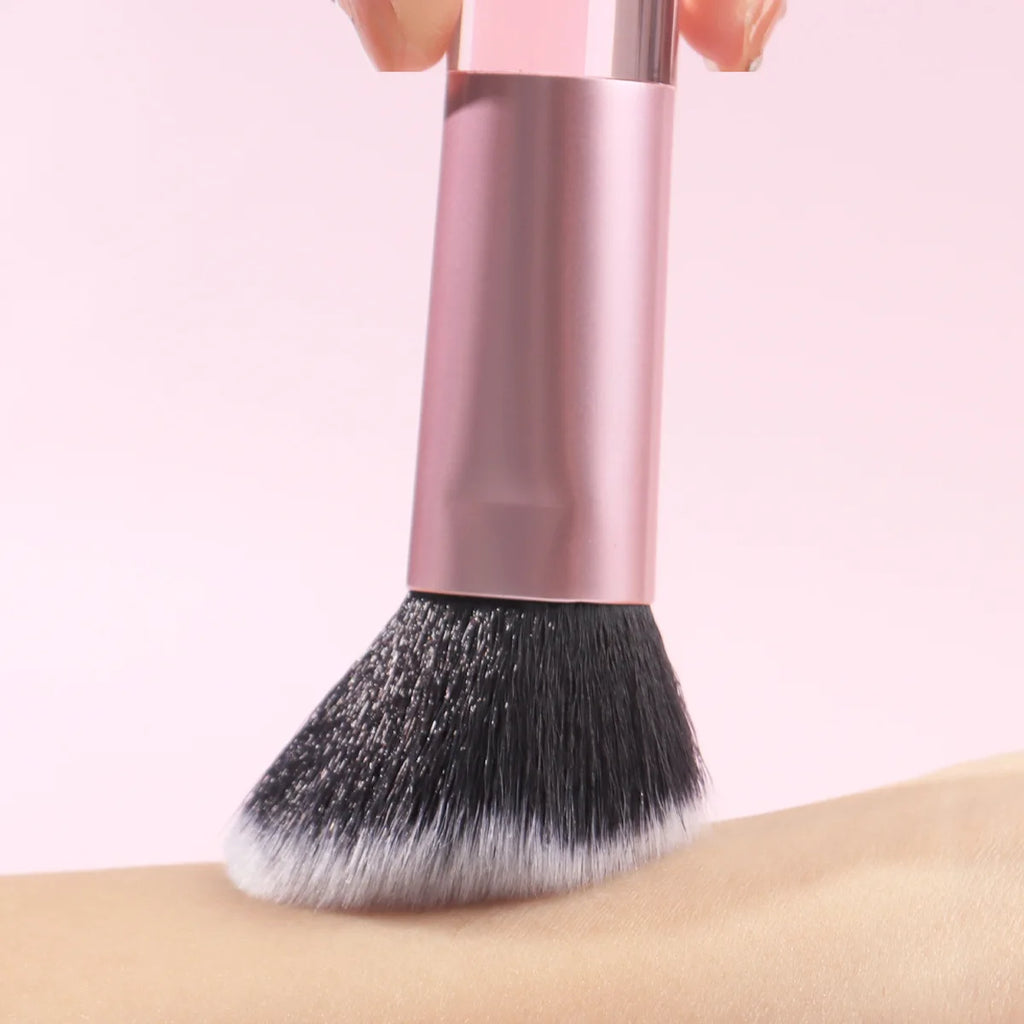 ZOREYA Mini Powder Makeup Brush | Short Handle Portable Powder Makeup Brush QXL