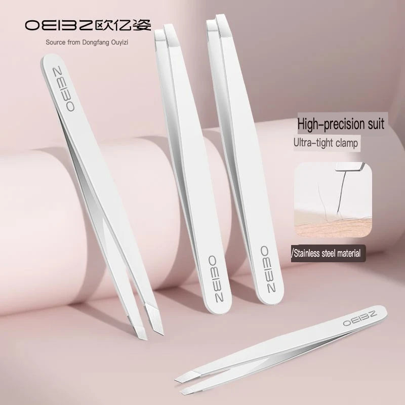 High-Precision Eyebrow Trimmer & False Eyelash Tweezers Eyebrow Tweezers QXL