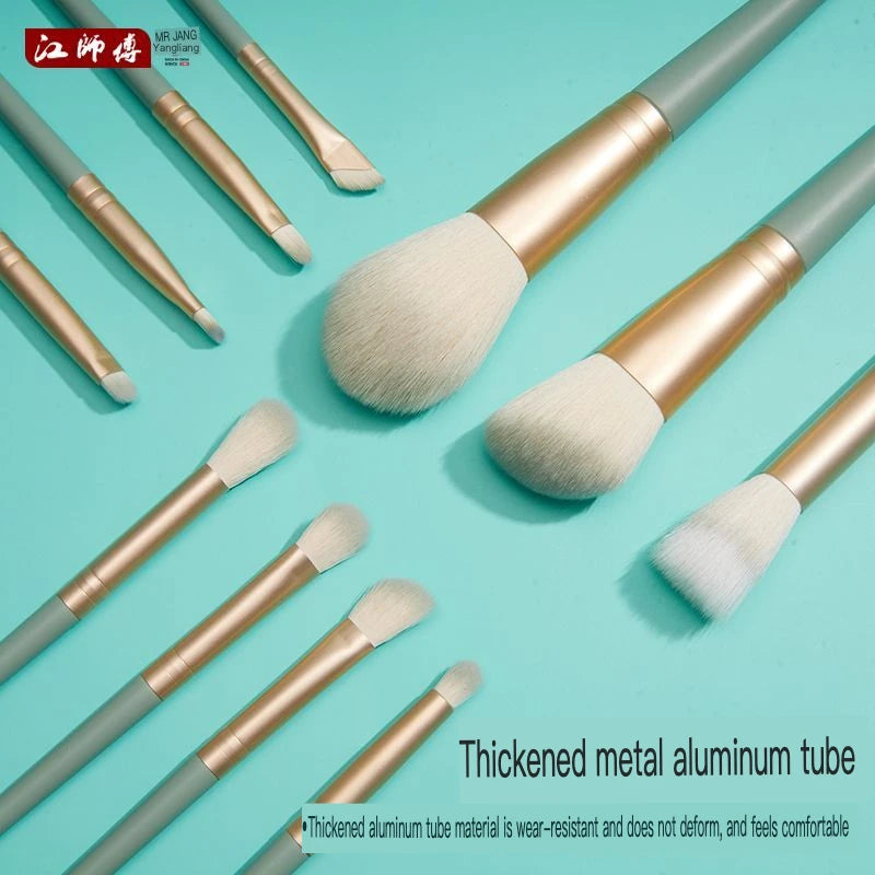 11-Piece Beginner Makeup Brush Set – Eyeshadow, Blush & Contour Makeup Brush Set QXL