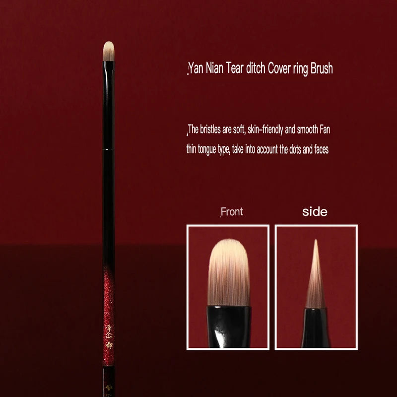 H45 Flat Head Concealer Brush | Precise Blending Tool Concealer Brush QXL H45 Conceale