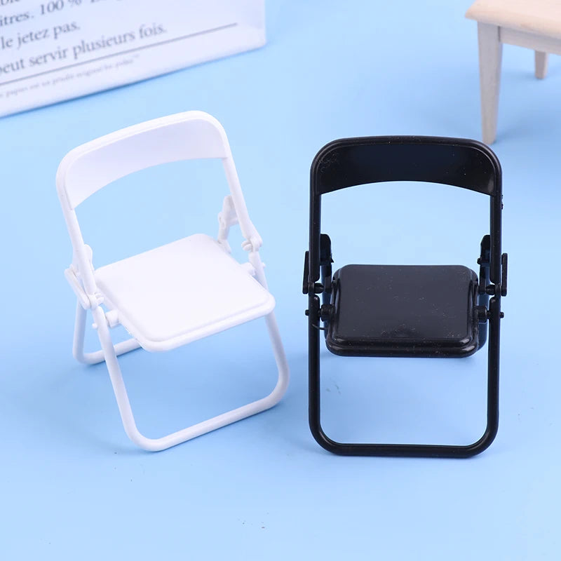 1:12 Dollhouse Miniature Folding Armchair – Scene Decor Dollhouse Miniature QXL