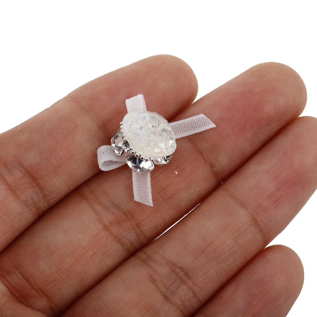 8-Pack 3D Acrylic Nail Rhinestone Charms | Ice Gem Nail Art Nail Art Charms QXL
