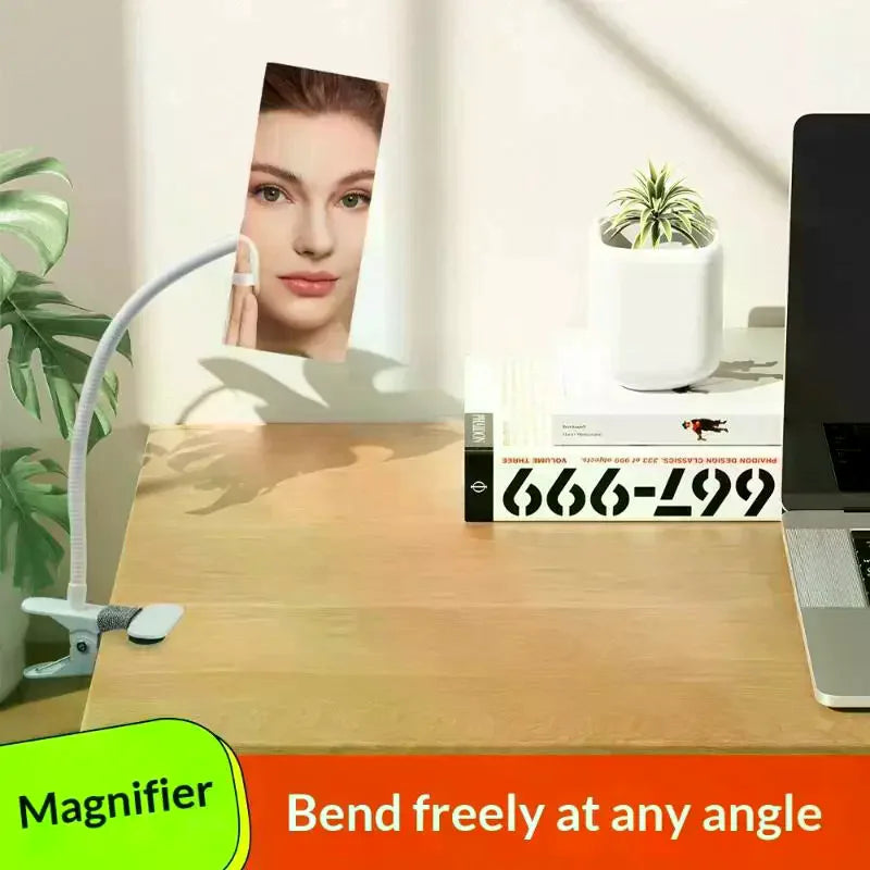 360° Clip-On Rotating Magnifying Eyelash Extension Mirror Lash Extension Mirror QXL